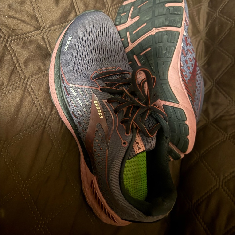 Nike Women's Athletic Shoes - Blue and Pink